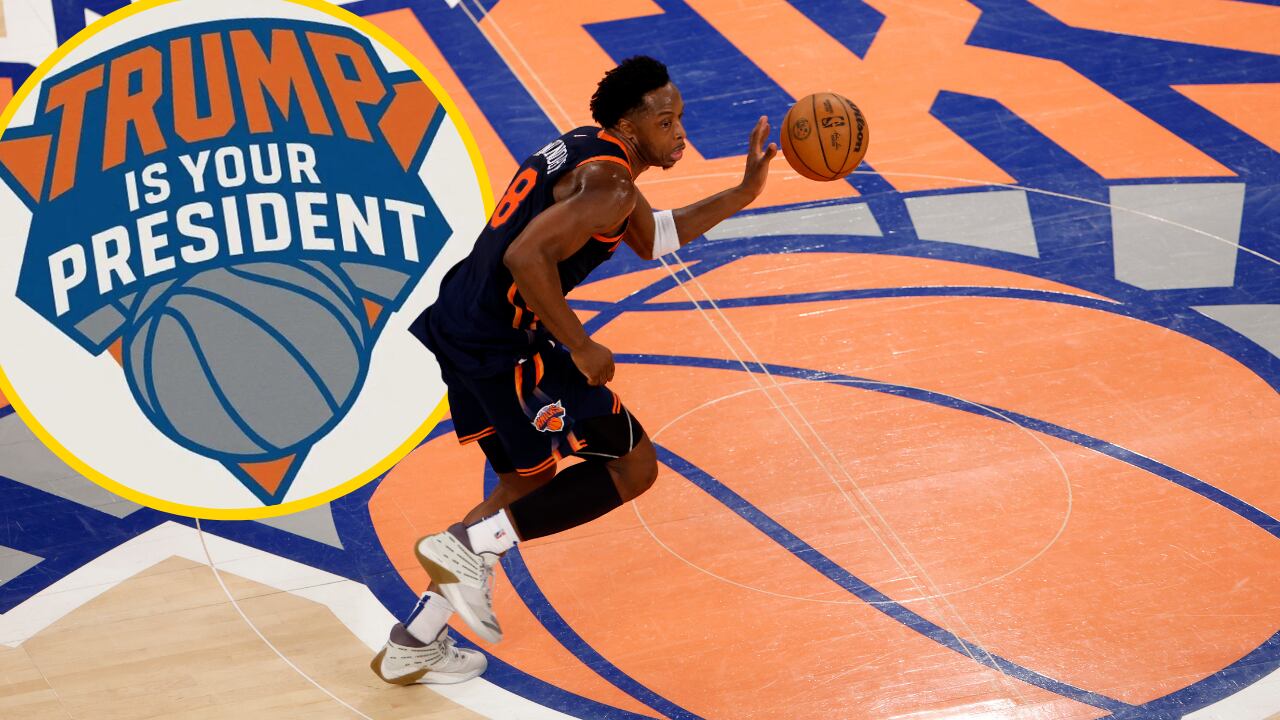 La 'Casa Blanca' elimina su mensaje de X con referencia a los New York Knicks