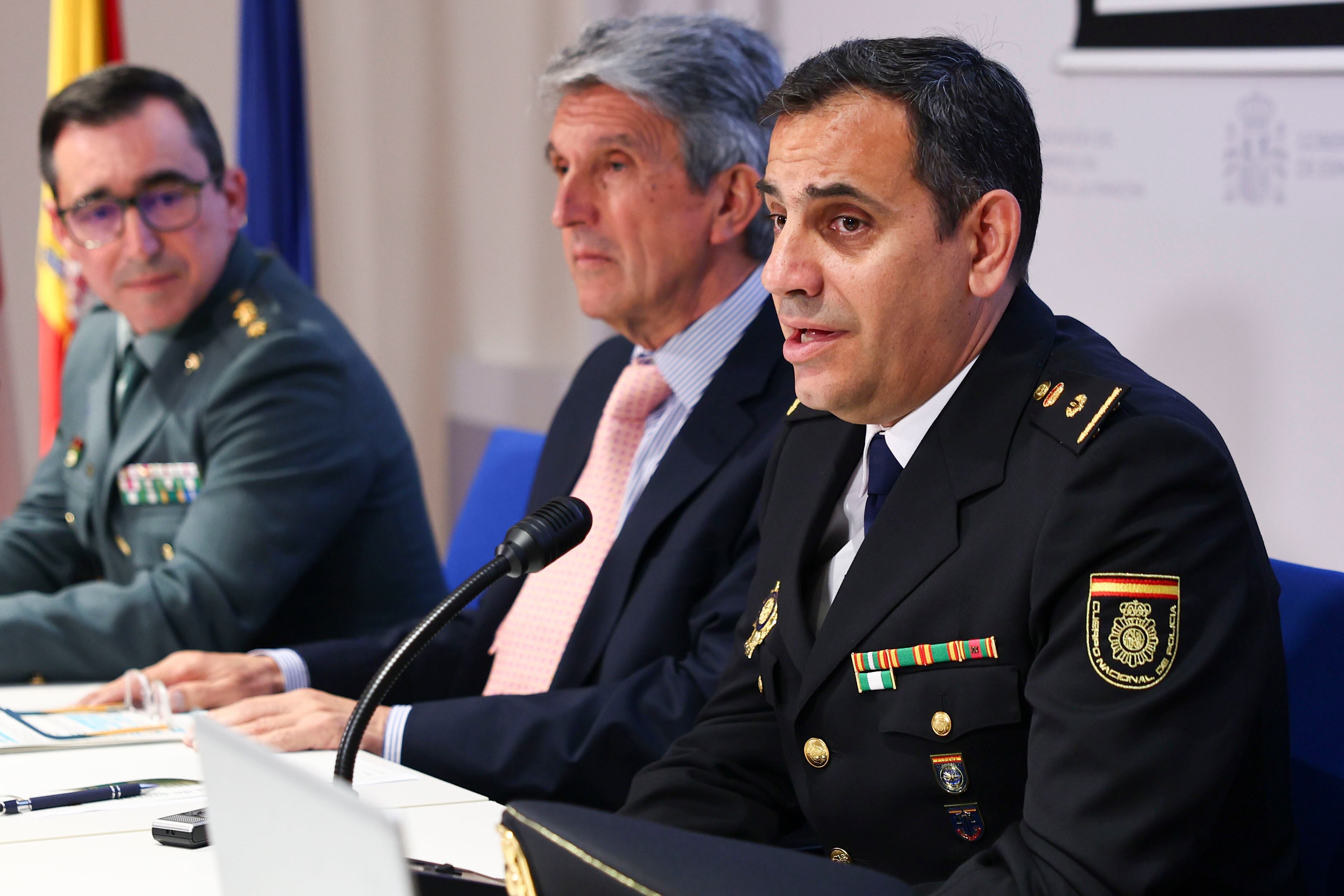 TOLEDO, 16/04/2026.-  Rueda de prensa para informar de la detención 13 personas en el marco de una operación contra el narcotráfico