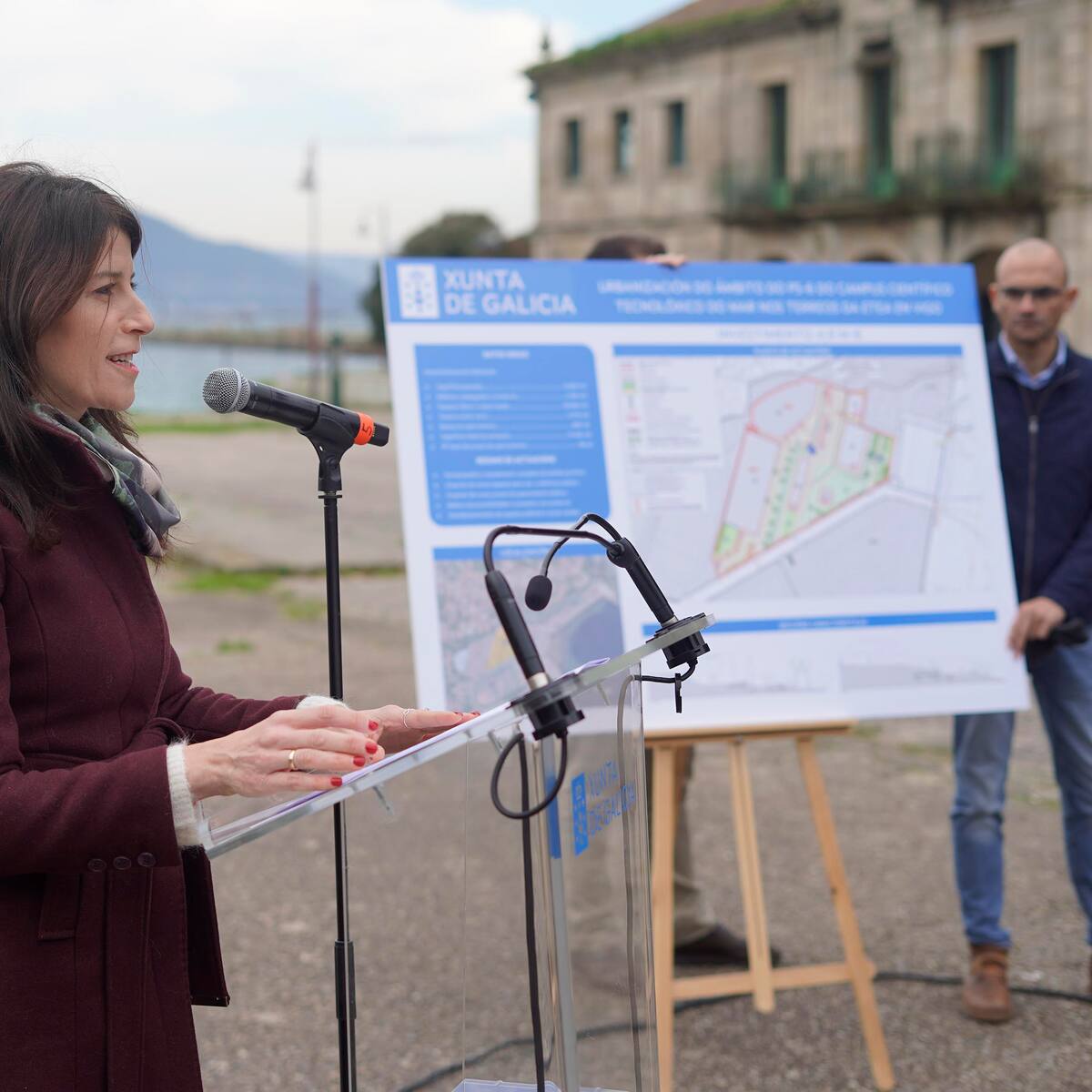 La conselleira de Vivenda visita la ETEA en Vigo y se compromete a finalizar su urbanización en 2026