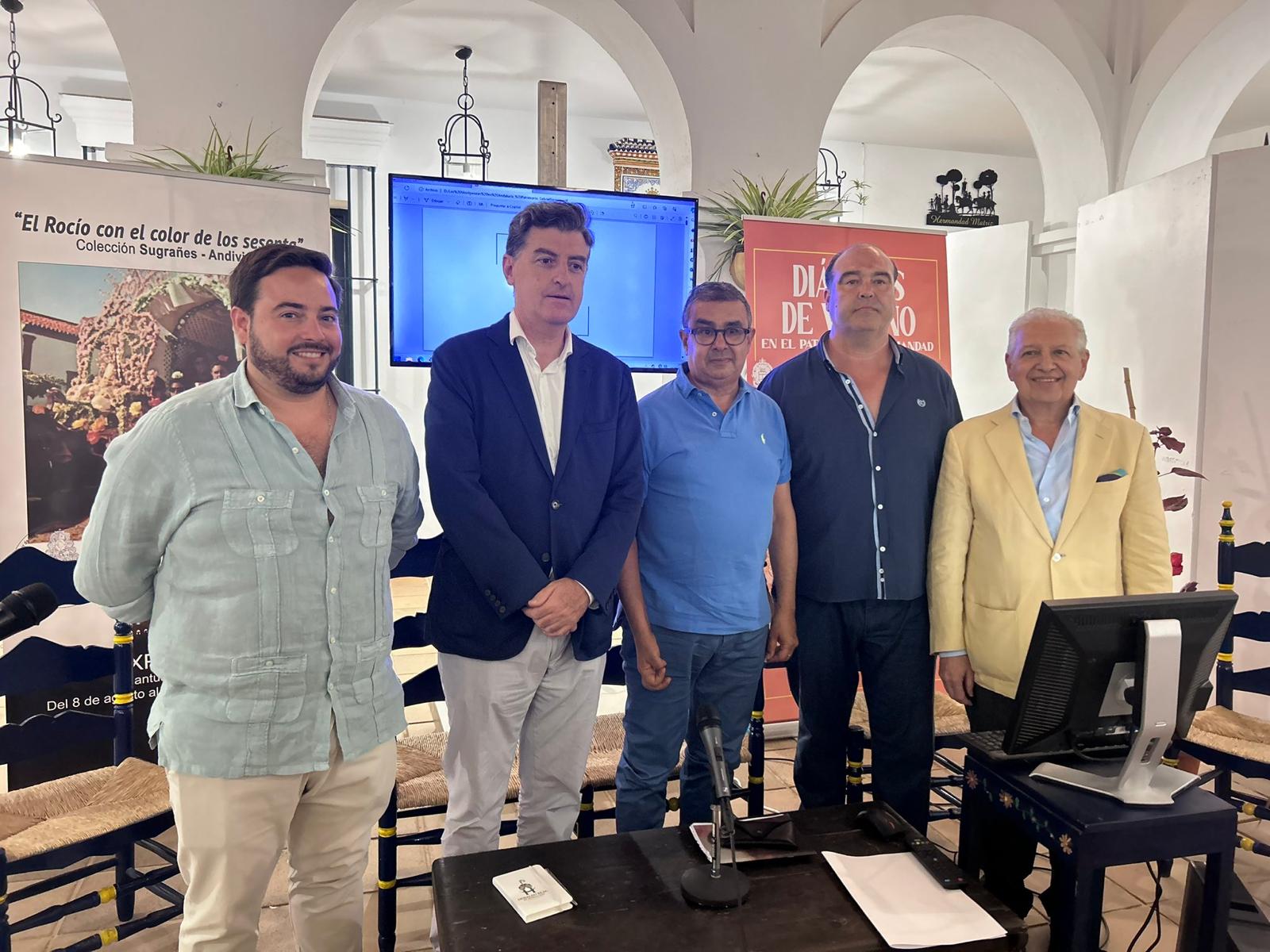 De izquierda a derecha, José Manuel Peña, Santiago Padilla, Paco Robles, Julio Mayo y Gabriel Ferreras