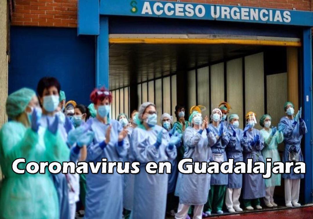 Sanitarios en el Hospital de Guadalajara