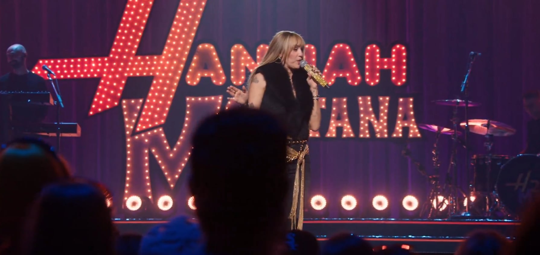 Captura de pantalla del trailer de Hannah Montana.