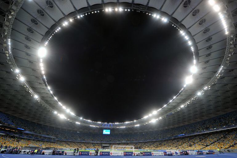 Estadio Olímpico de Kiev. 