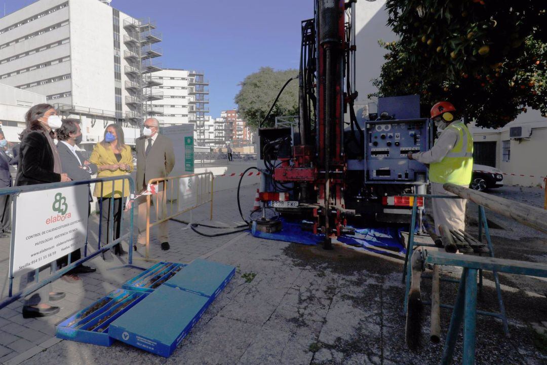 Inicio de catas para las Linea 3 del Metro en Sevilla