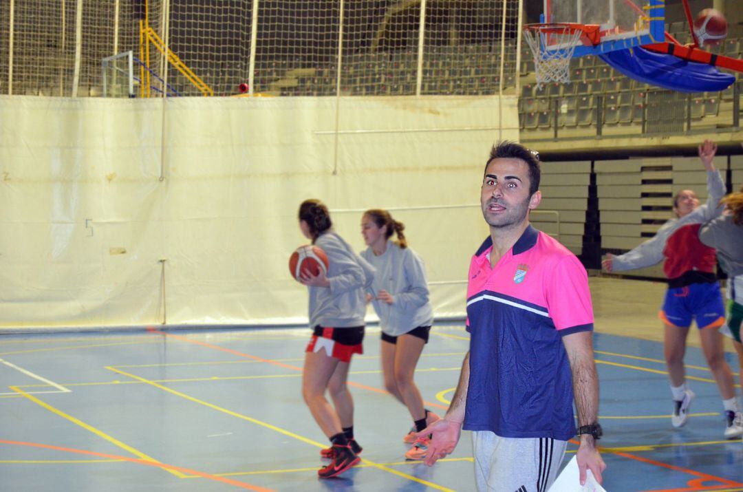 Gabo Loaiza durante un entrenamiento