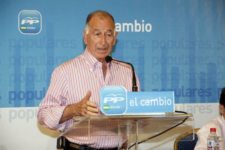 Gabriel Amat, presidente del Partido Popular de Almería.