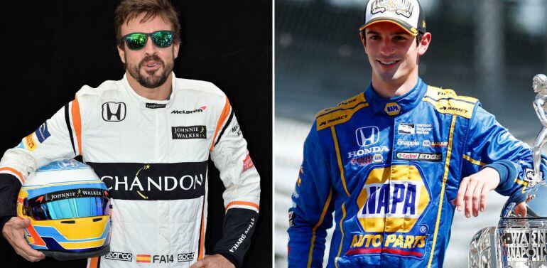 Fernando Alonso y Alexander Rossi