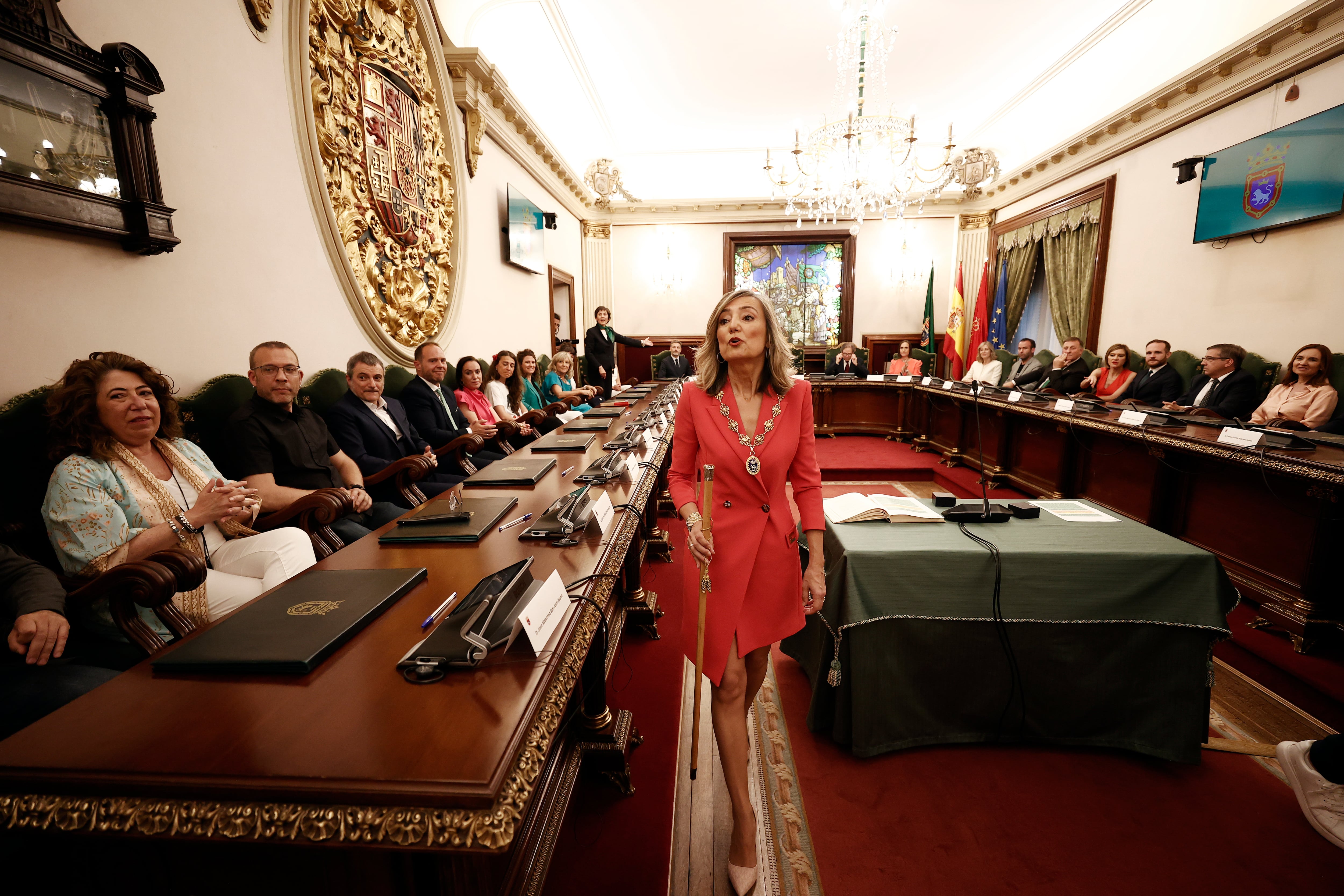 Cristina Ibarrola, alcaldesa de Pamplona