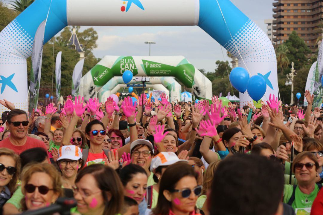 Carrera contra el cáncer de mama