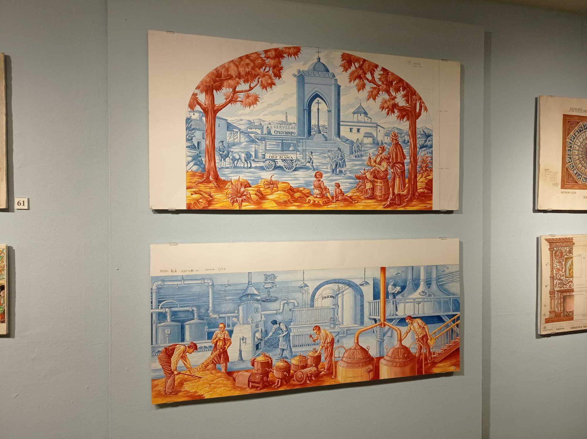 Muestra de la exposición "Alfredo Ruiz de Luna. Un ceramista talaverano en Madrid"