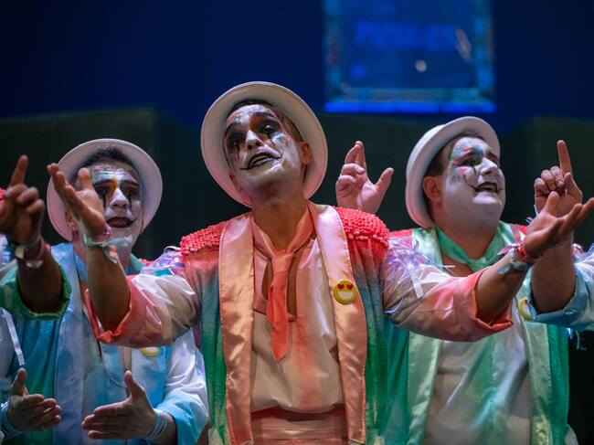 Comparsa 'Los Wonderful'.