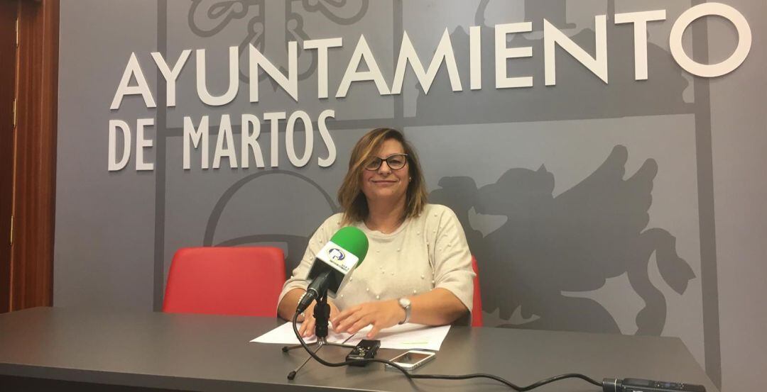 La concejala de Igualdad del Ayuntamiento de Martos, Ana Matilde Expósito.