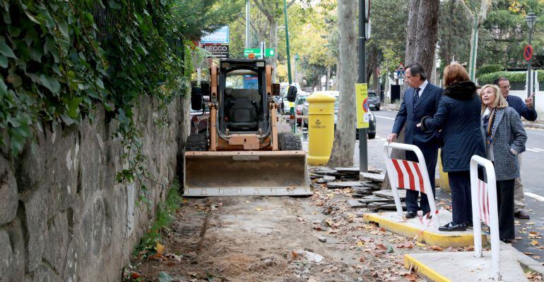 El gobierno de Alcobendas ha visitado las obras que se están desarrollando en Urbanizaciones