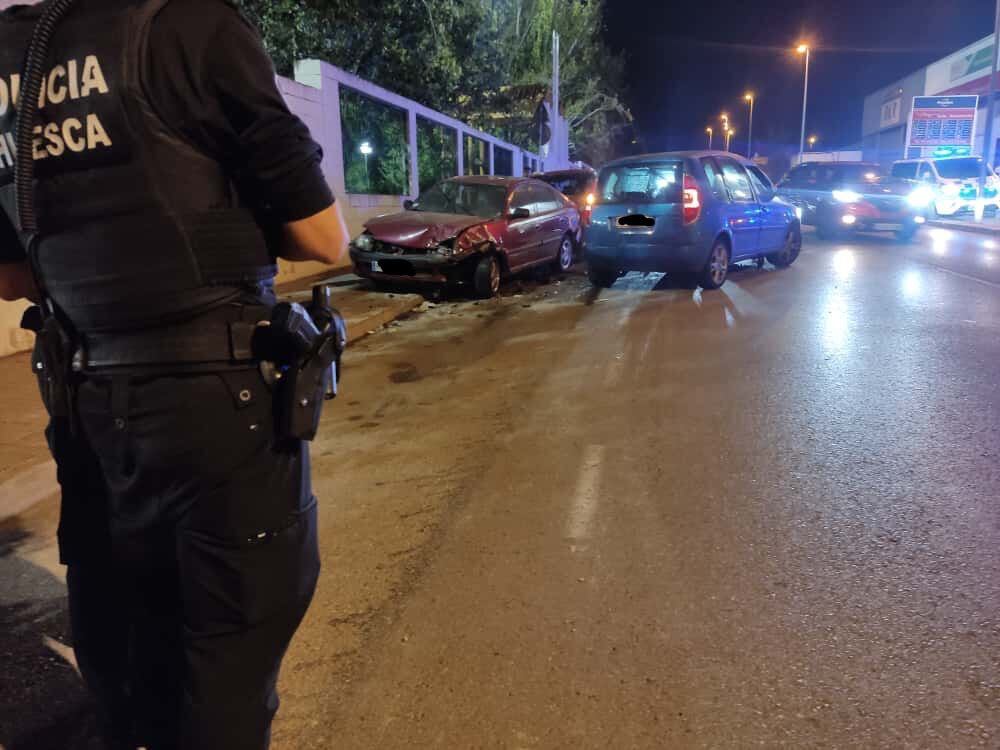 Accidente en la calle Balsas de Chirín