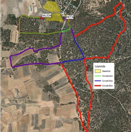 Estos son los tres circuitos diseñados por la organización