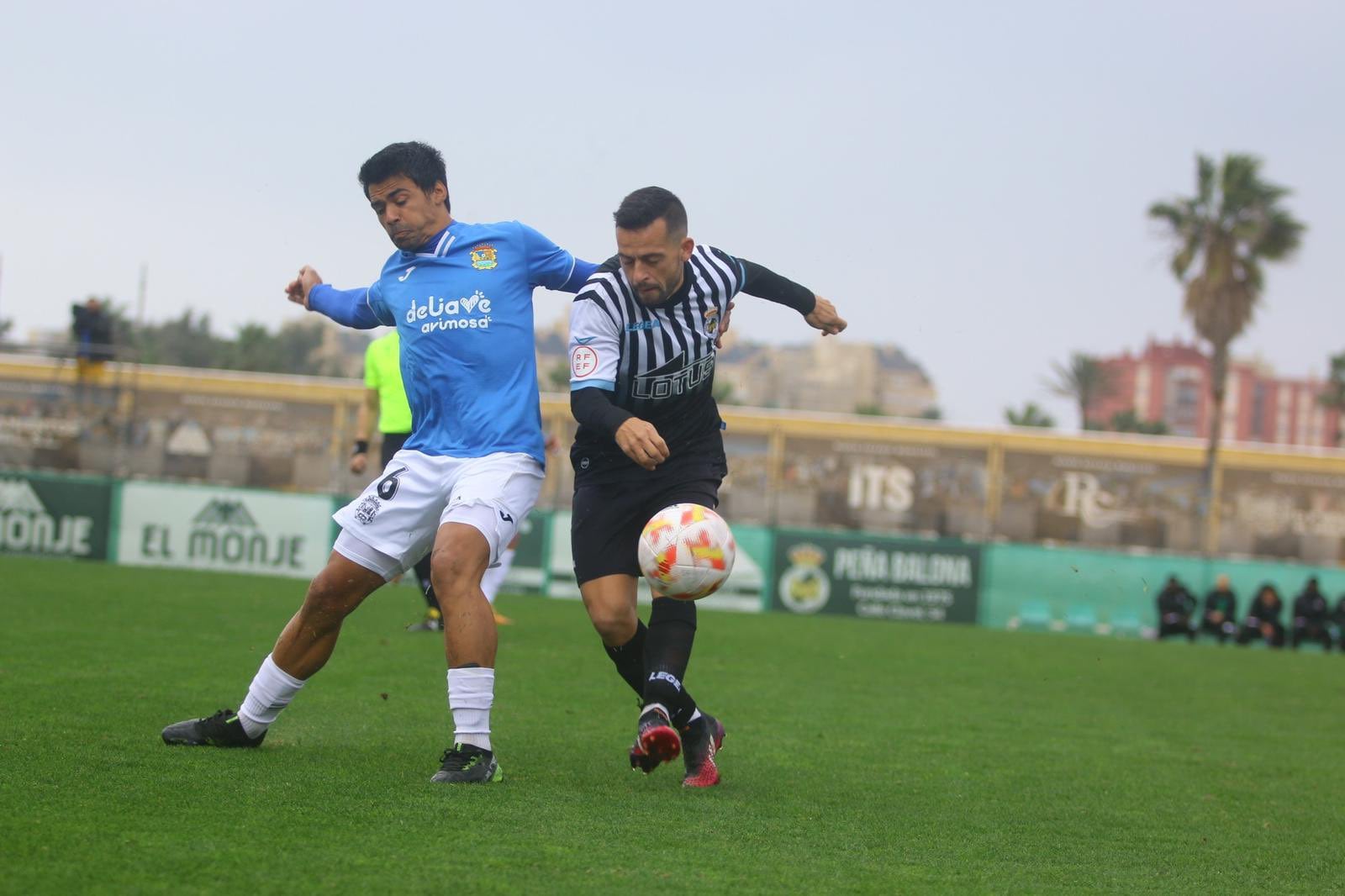 Un momento del partido