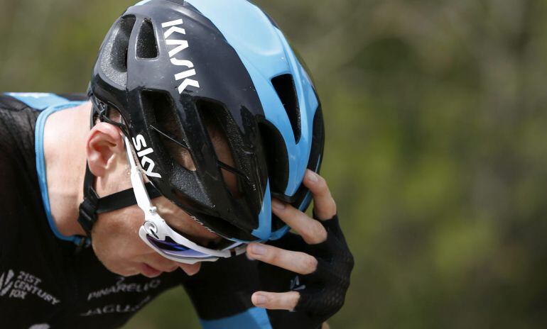 Froome, durante un momento de la ronda española