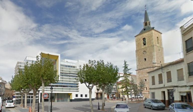 Plaza mayor de Quintanar del Rey