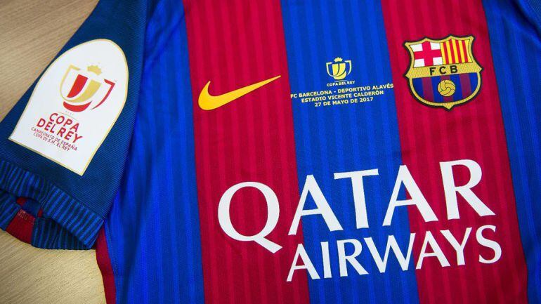 Esta es la camiseta con la que el Barcelona jugará la final de la Copa del Rey