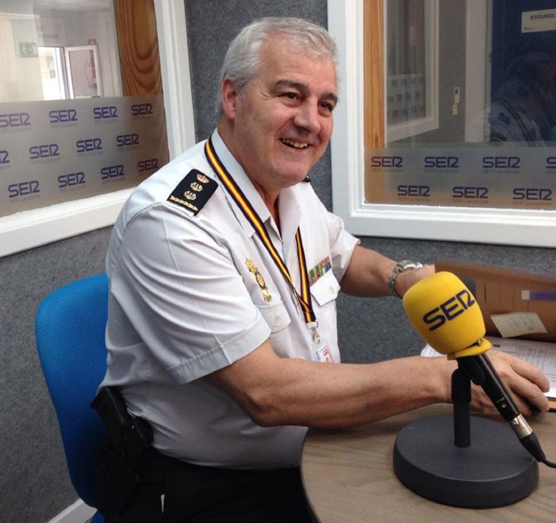 José Luis Galdón, ex comisario de la Policía Nacional en Arrecife.