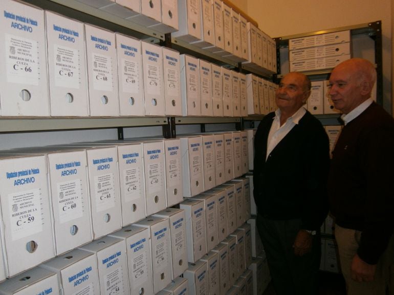 Rogelio de Prado en imagen de archivo junto a Javier Villafruela