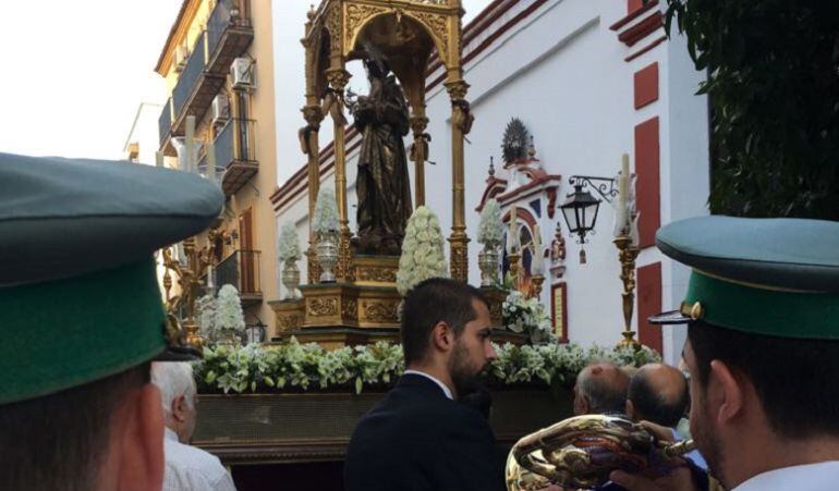 La Centuria Macarena volverá a acompañar a san Antonio en su salida procesional de cada 13 de junio