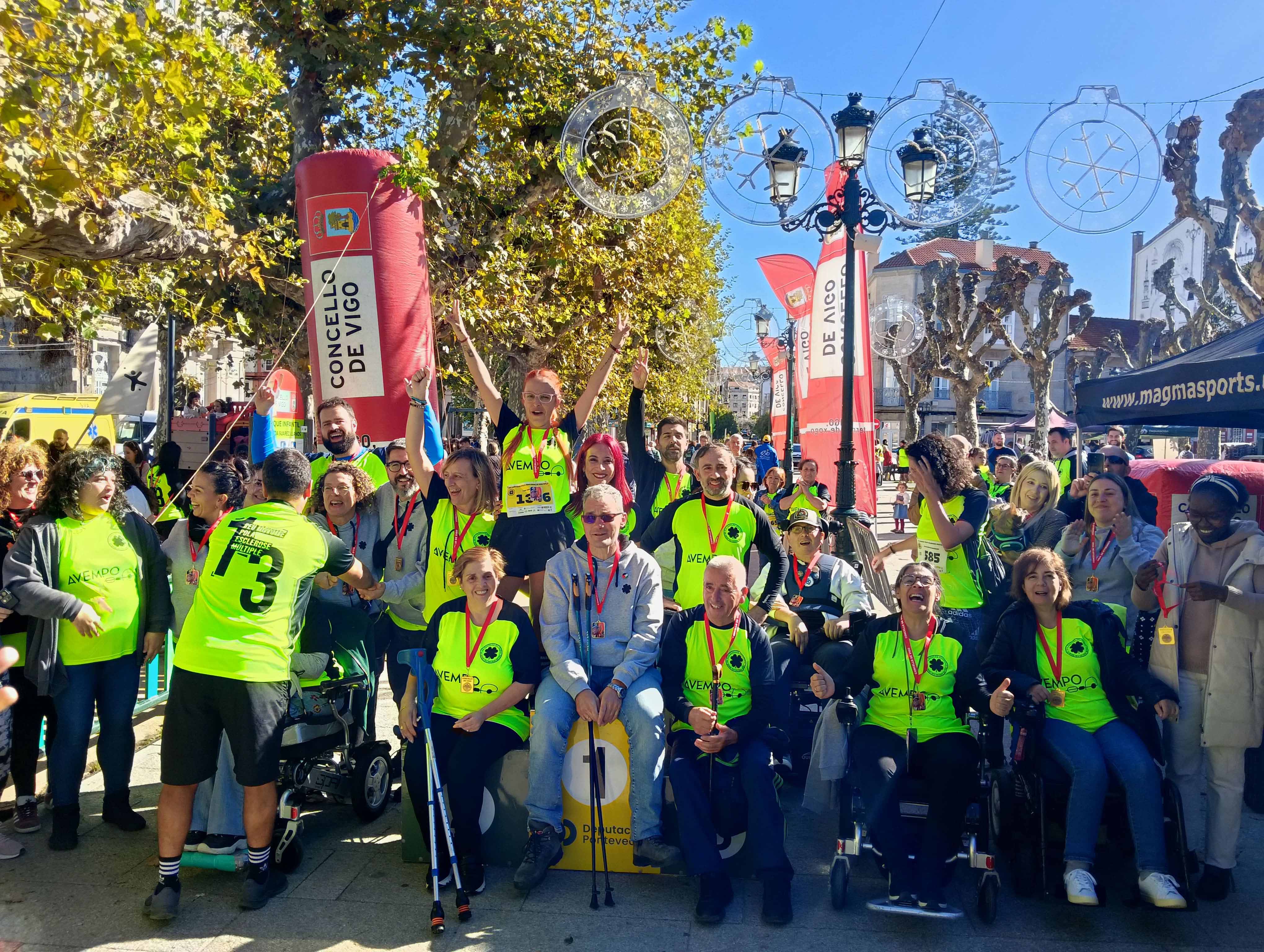 La XIII Carrera Solidaria 'Eu Móvome pola Esclerose Múltiple'