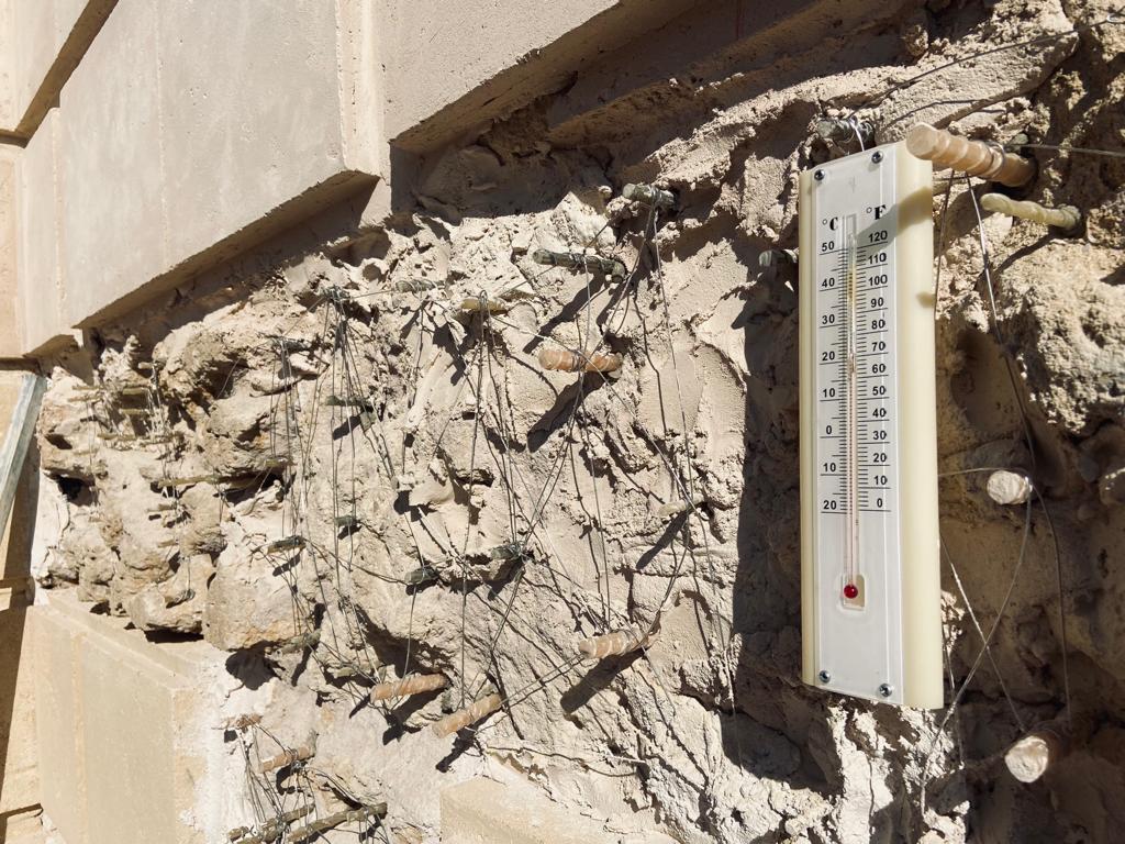 El control de temperatura y humedad en las actuaciones de rehabilitación de patrimonio es &quot;fundamental&quot;, detalla la restauradora