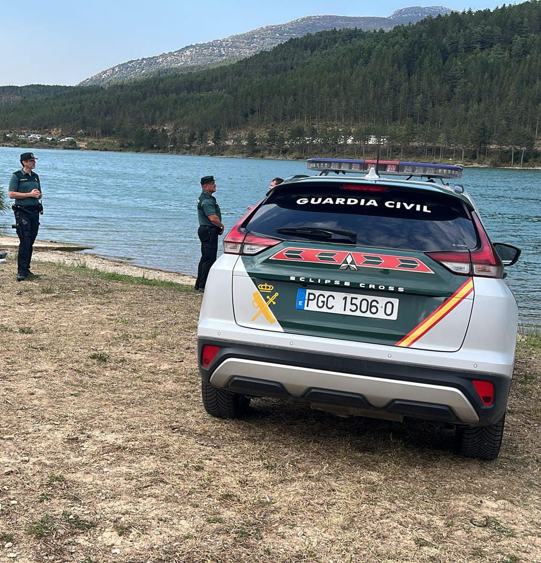 La Guardia Civil investiga el hallazgo de un cadáver en el pantano de Nagore