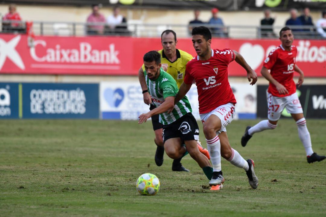 Imagen del Real Murcia-Atlético Sanluqueño