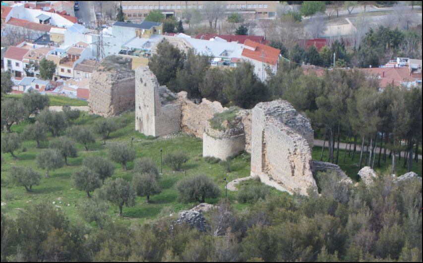 Estado de las murallas de Jaén.