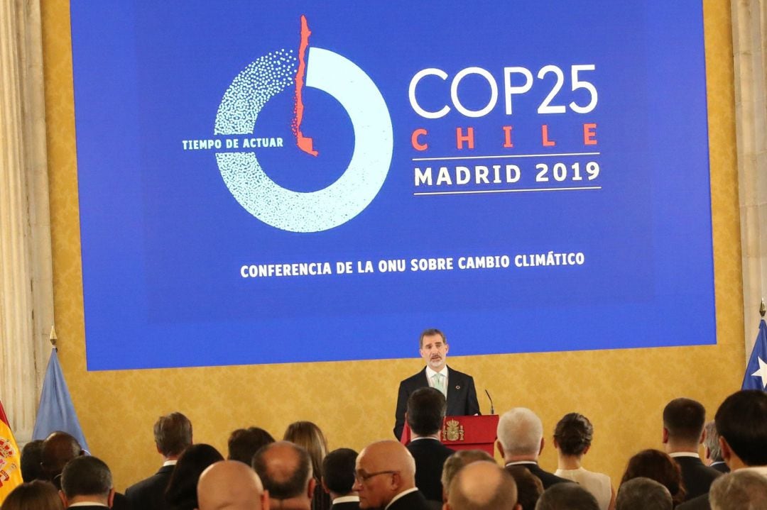 El rey Felipe VI en la Conferencia de la ONU sobre Cambio Climático 
 