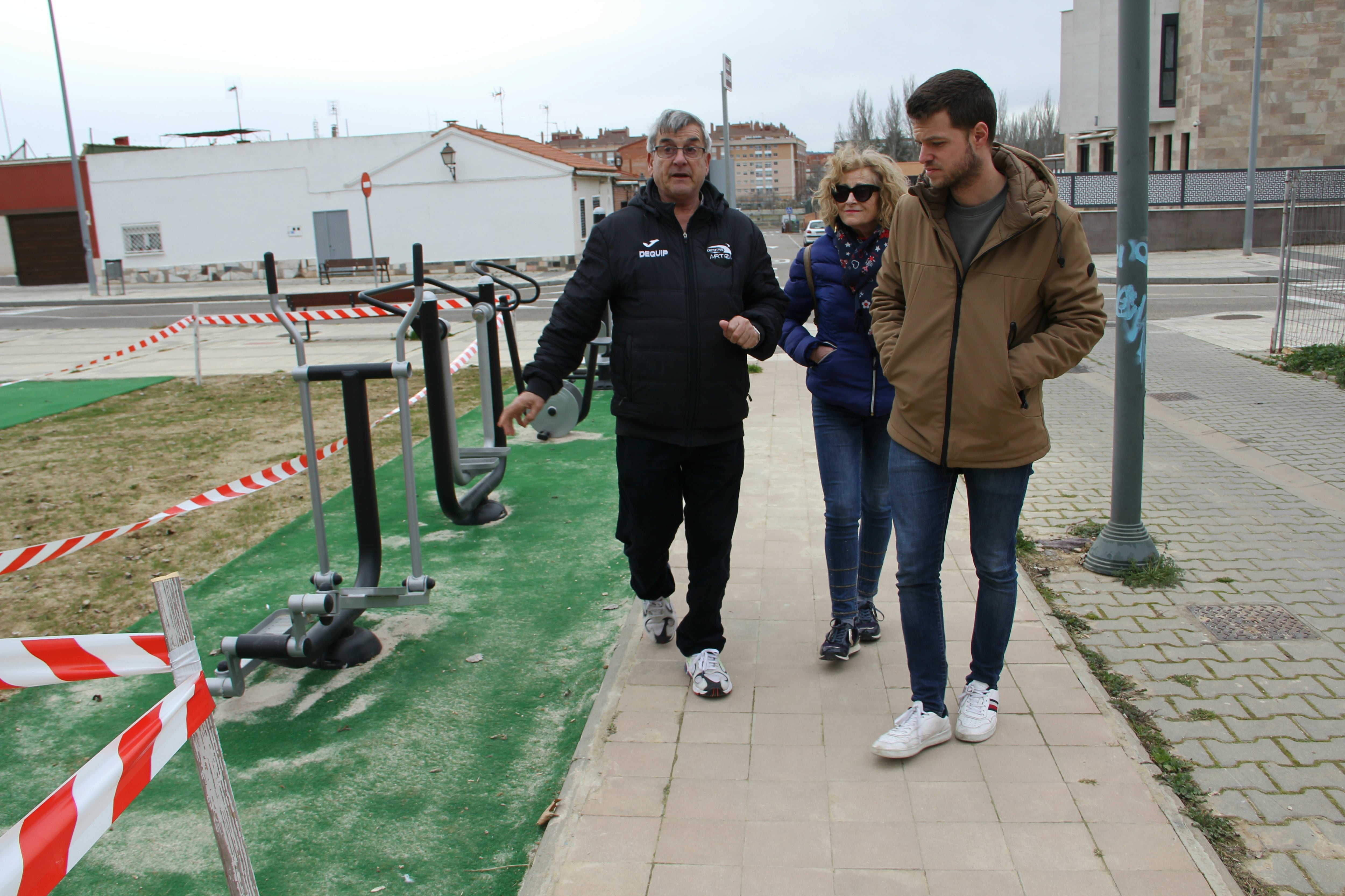 El Ayuntamiento de Palencia continúa su ronda de visitas por los barrios del Ave María y El Cristo de la ciudad