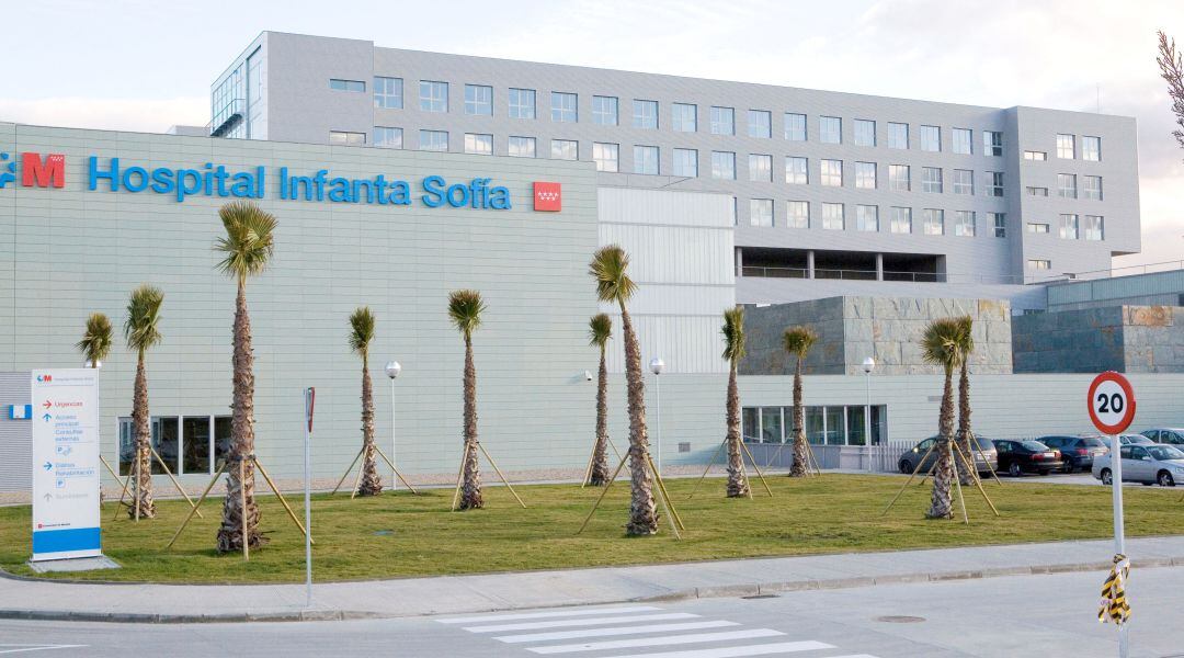 Fachada del Hospital Infanta Sofía de San Sebastián de los Reyes