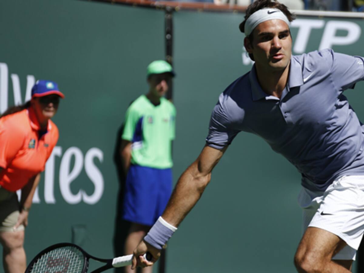 Federer y Murray sufren en Indian Wells