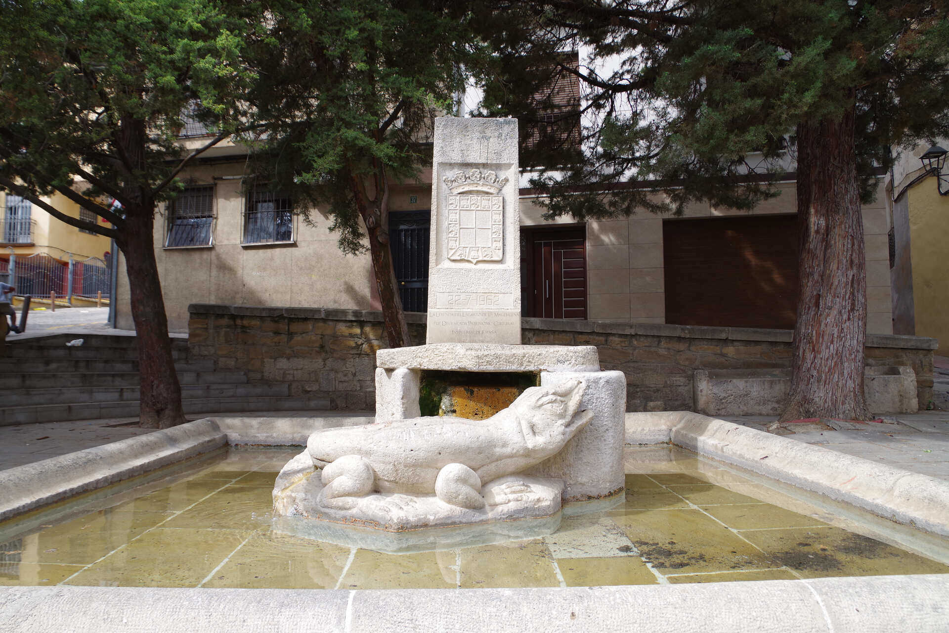 Fuente del Lagarto de la Magdalena en Jaén.