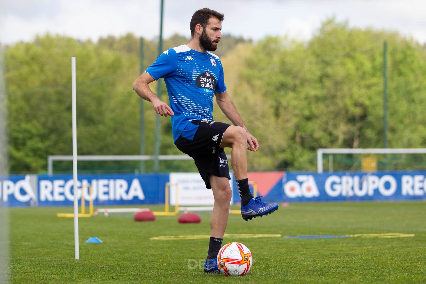 Antoñito en un entrenamiento
