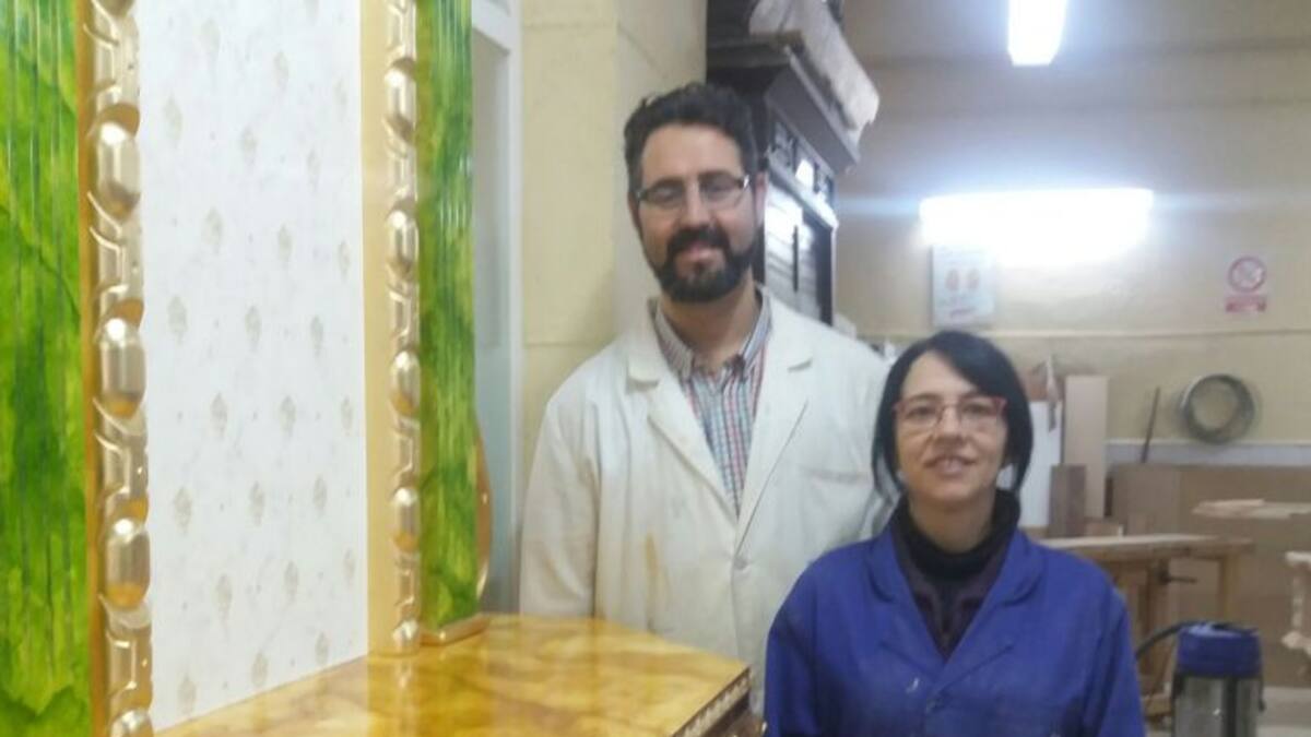 Jornadas de puertas abiertas en el taller de Alberto Paniagua