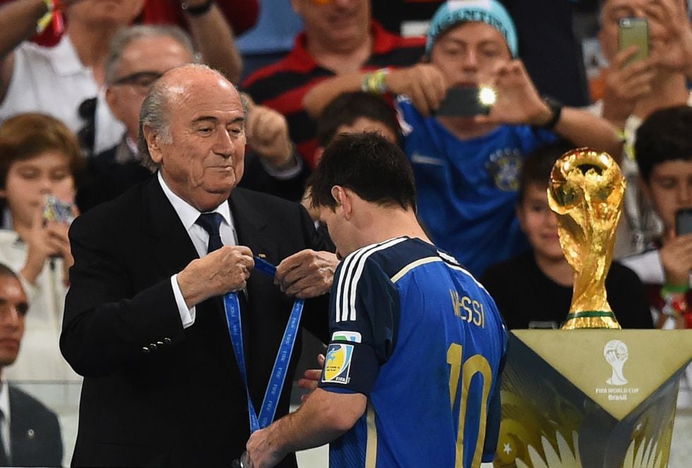 Rozó la Copa del Mundo, pero Messi se quedó a las puertas. Alemania derrotó a Argentina en la final del Mundial de Brasil de 2014.