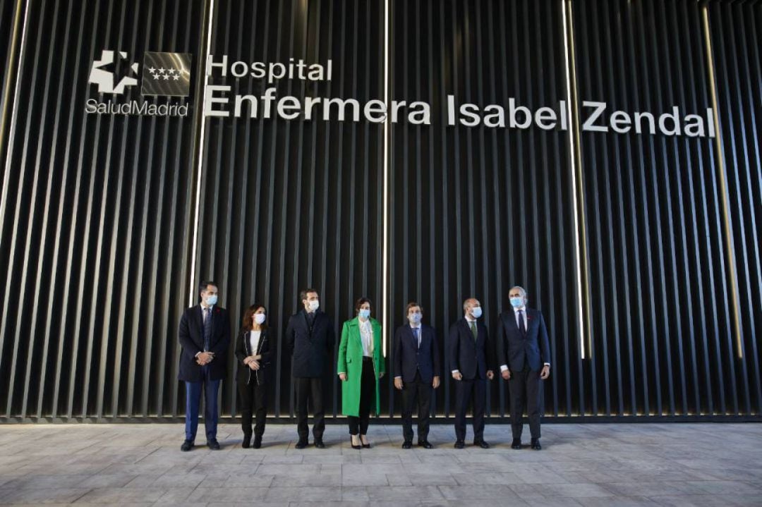 Inauguración del hospital Enfermera Isabel Zendal el pasado 1 de diciembre de 2020. 