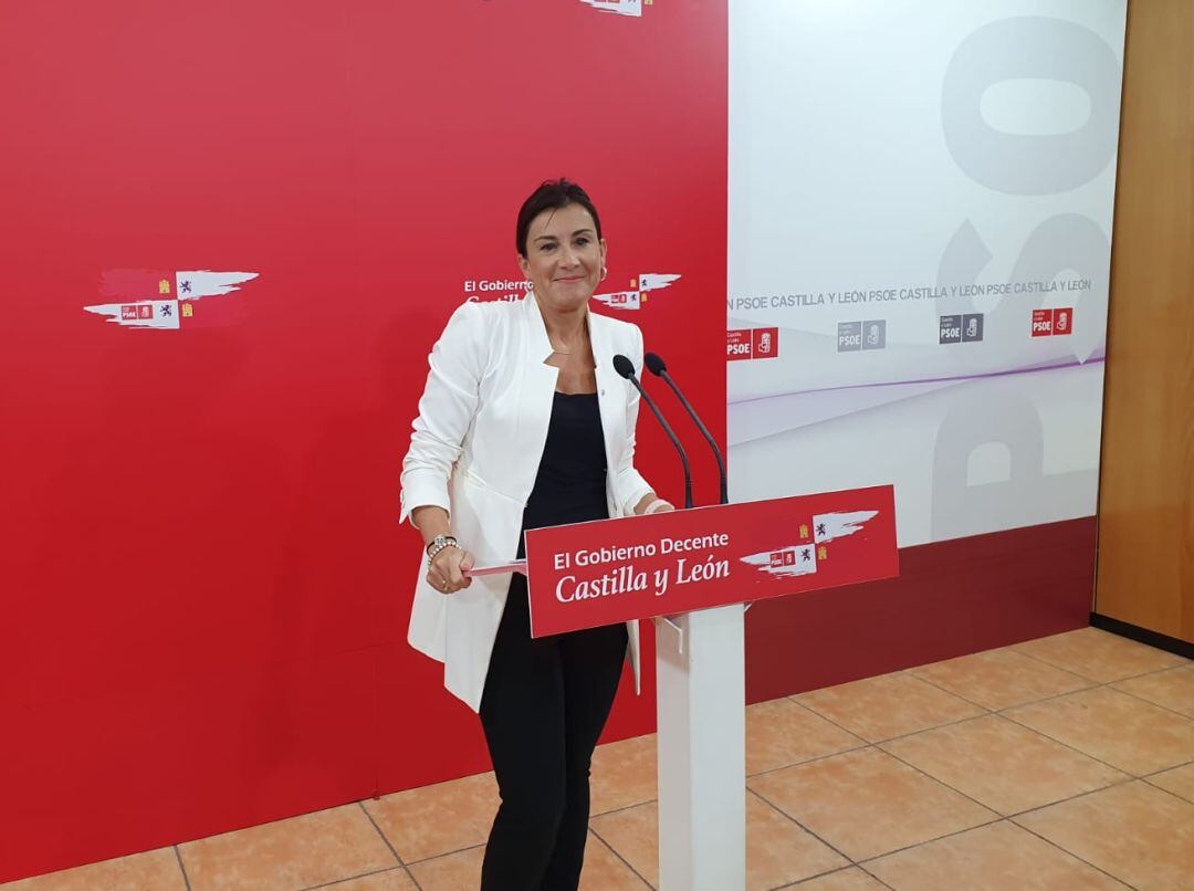 Ana Sánchez, secretaria de organización del PSOE en Castilla y León