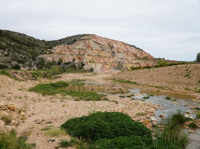 Fotografía de la cantera de Torrent
