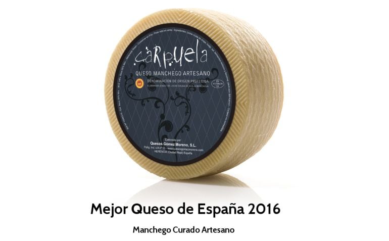 Queso curado artesano Carpuela