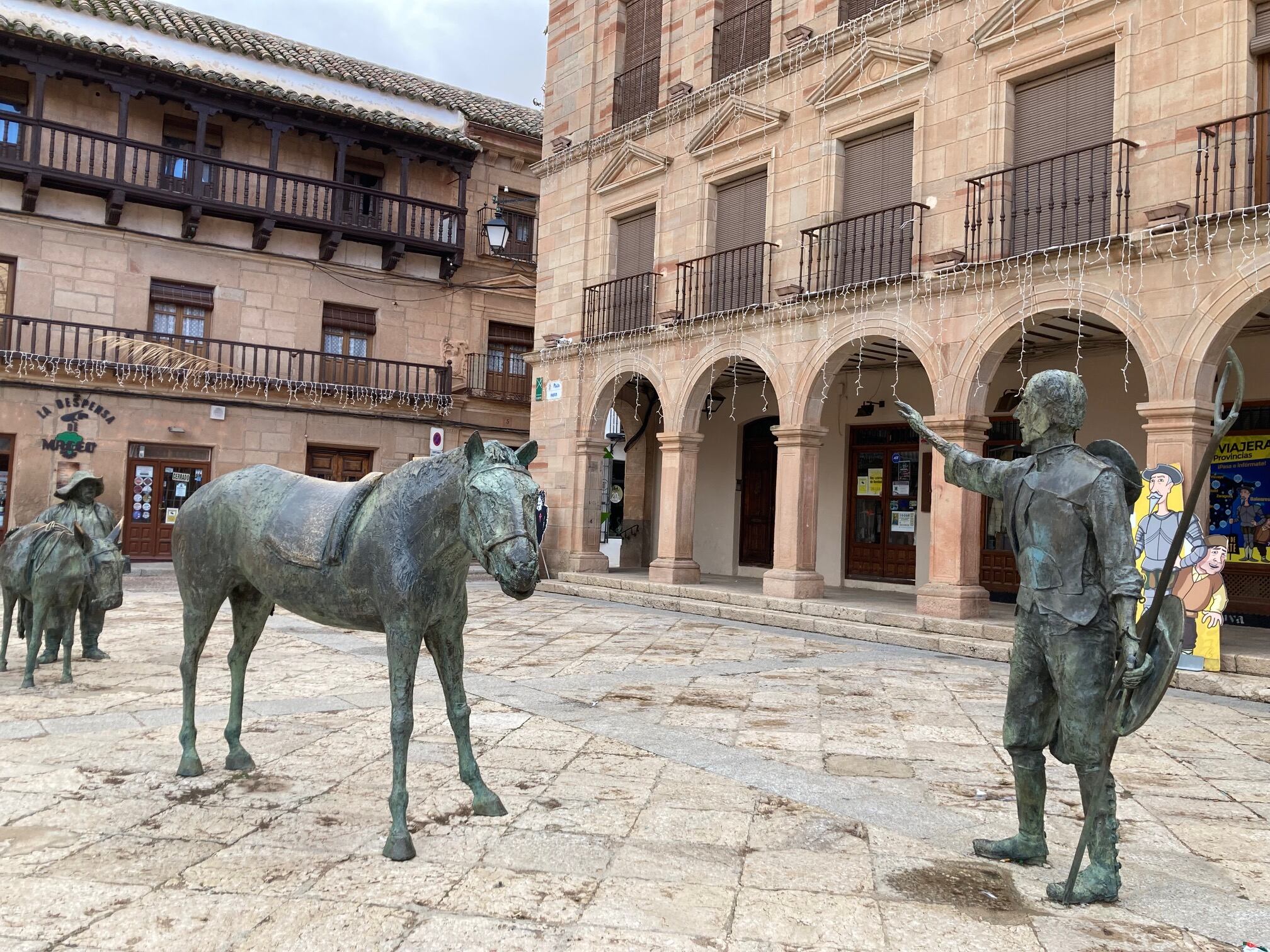 Imagen de archivo de la Plaza de Villanueva de los Infantes (Ciudad Real)