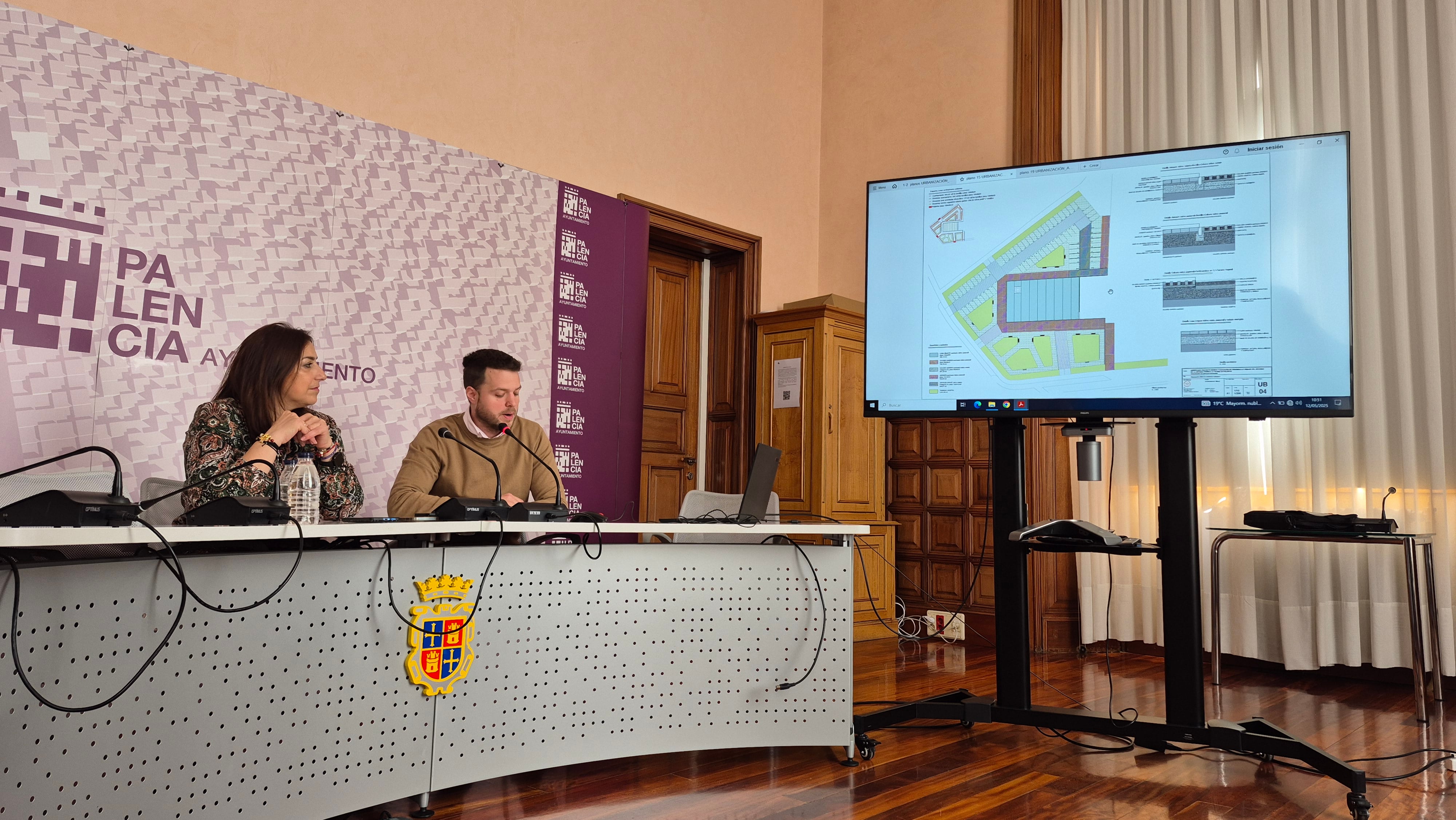 El Ayuntamiento de Palencia ha presentado el proyecto de urbanización de los entornos de La Tejera