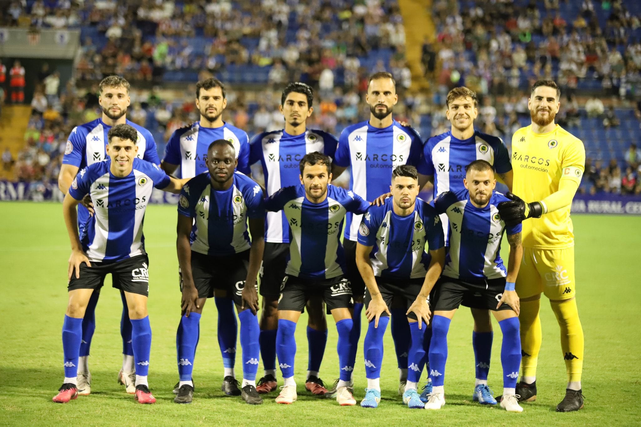 Once inicial del Hércules CF en su partido de la pasada jornada en el Grupo 3 de la Segunda División RFEF, en el que se impuso por 3-0 al Cerdanyola. / Foto: Hércules CF