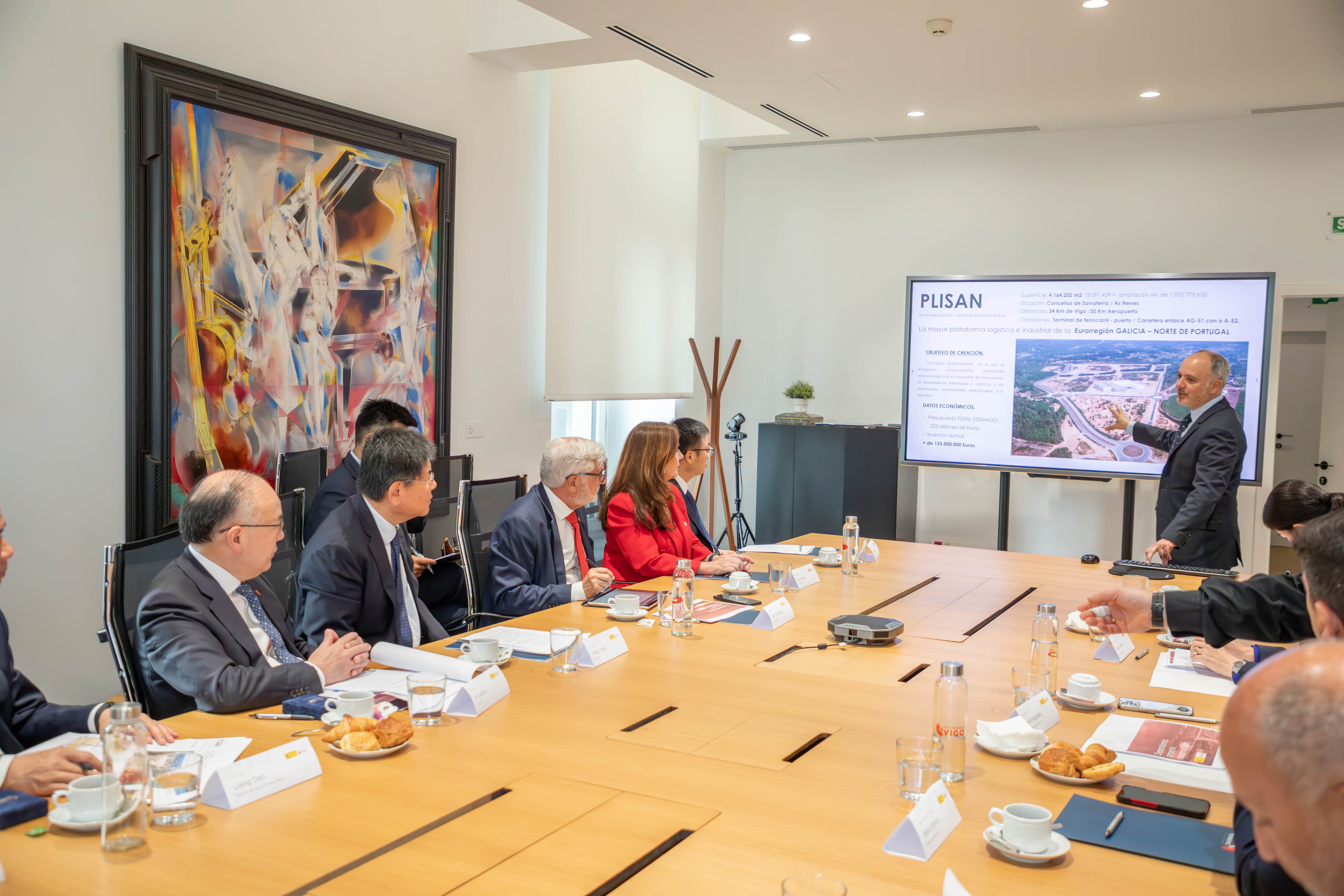 Reunión de Zona Franca con el grupo Citic