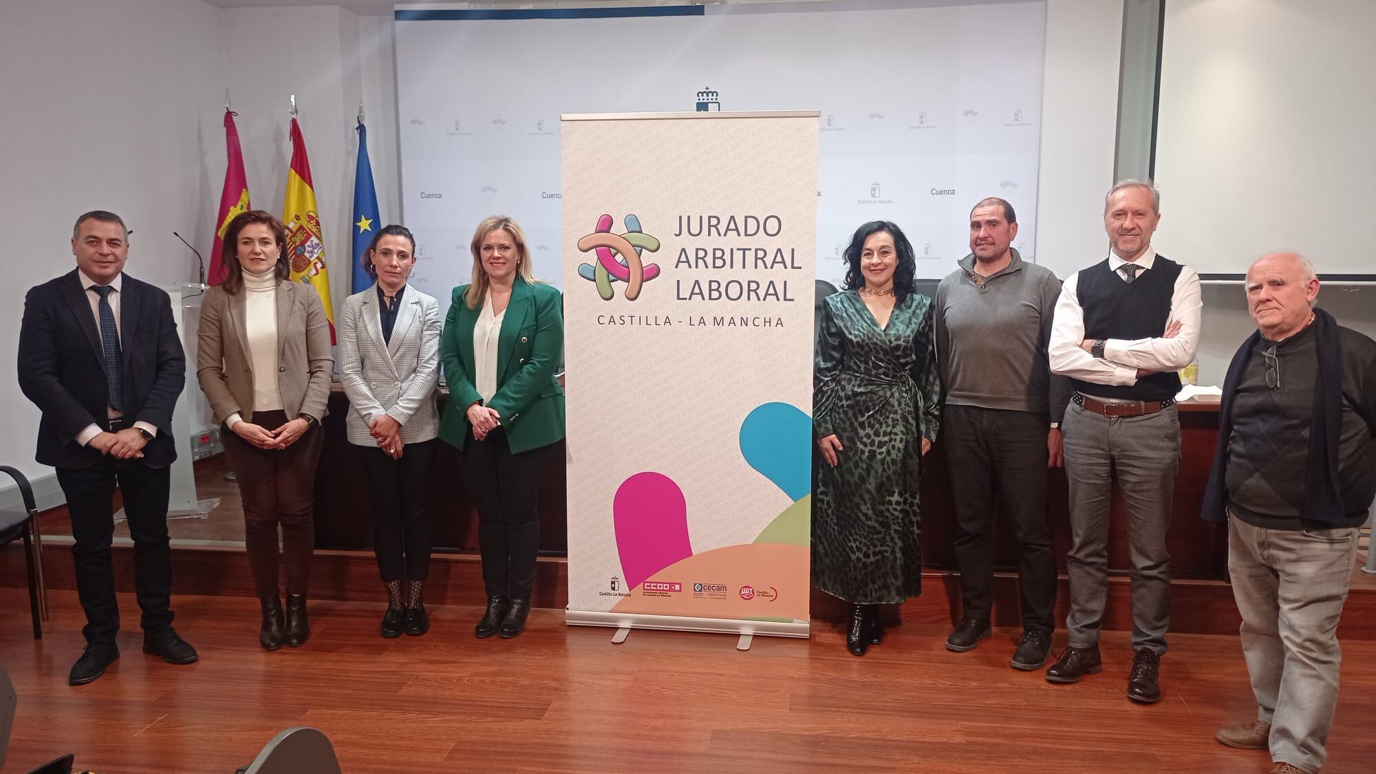 Integrantes del jurado arbitral de Cuenca