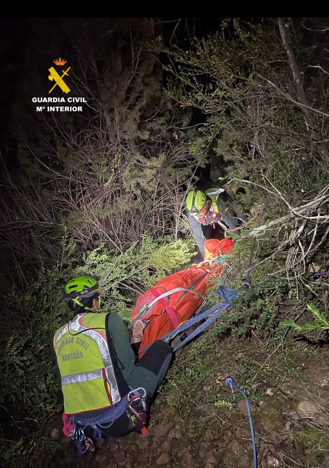 Rescate complicado en La Fueva