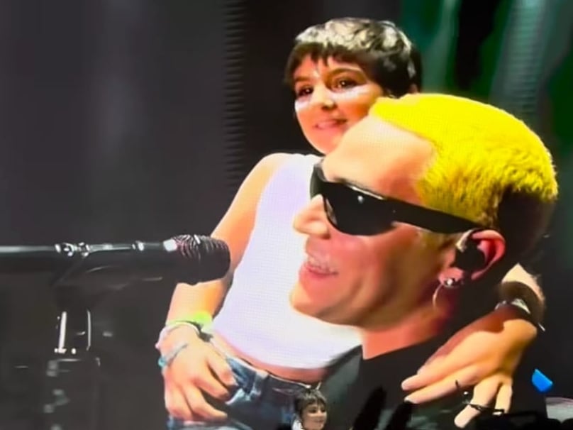 Barry B subió al escenario a su prima Garazi